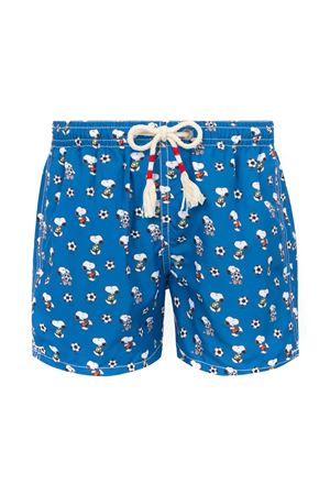 Costume mare Jean Lighting in tessuto leggero con stampa Snoopy SAINT BARTH KIDS | JEA000402476L